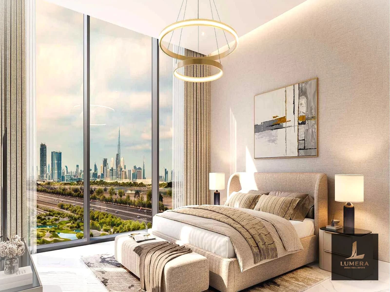 Elegant 1BR | Creek View| High Floor | Prime Tower