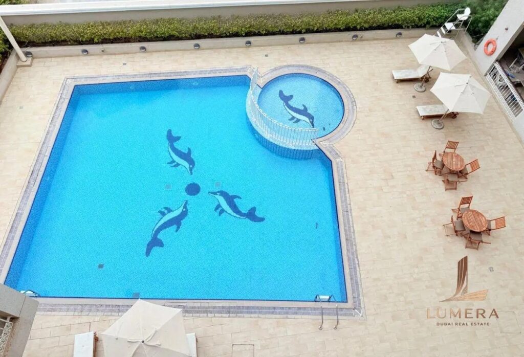 XL Layout Studio | Fully Furnished | Stunning Pool View | Burj View Residence, Arjan