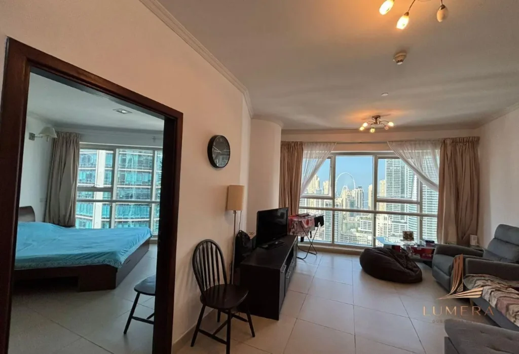 Prime Investment | High Floor 1BR | Steps from DMCC Metro | Marina Views