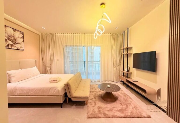 XL Layout Studio | Fully Furnished | Stunning Pool View | Burj View Residence, Arjan