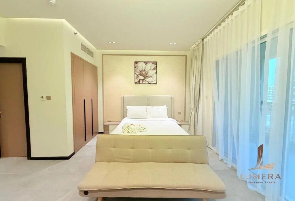 XL Layout Studio | Fully Furnished | Stunning Pool View | Burj View Residence, Arjan
