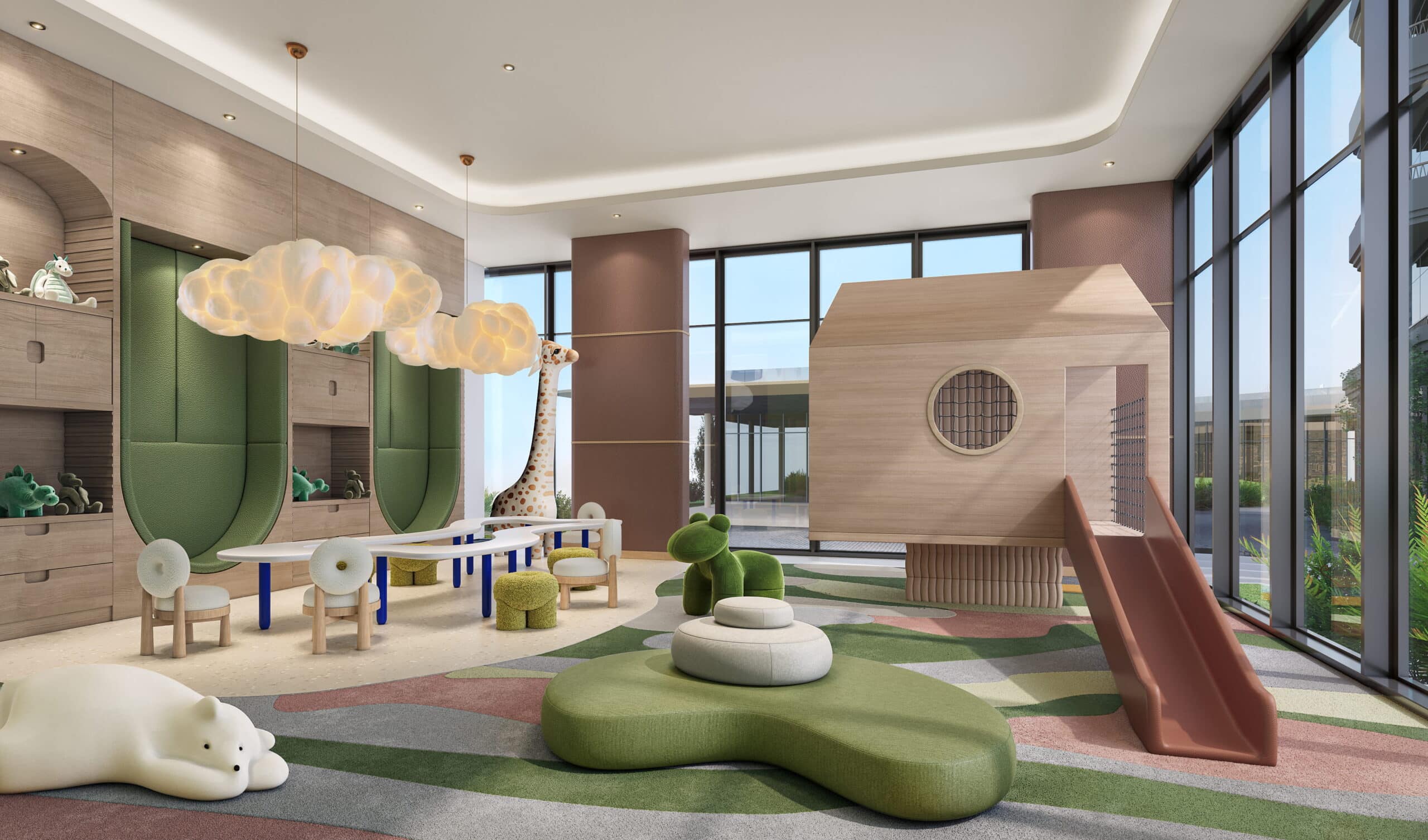 Indoor kids area