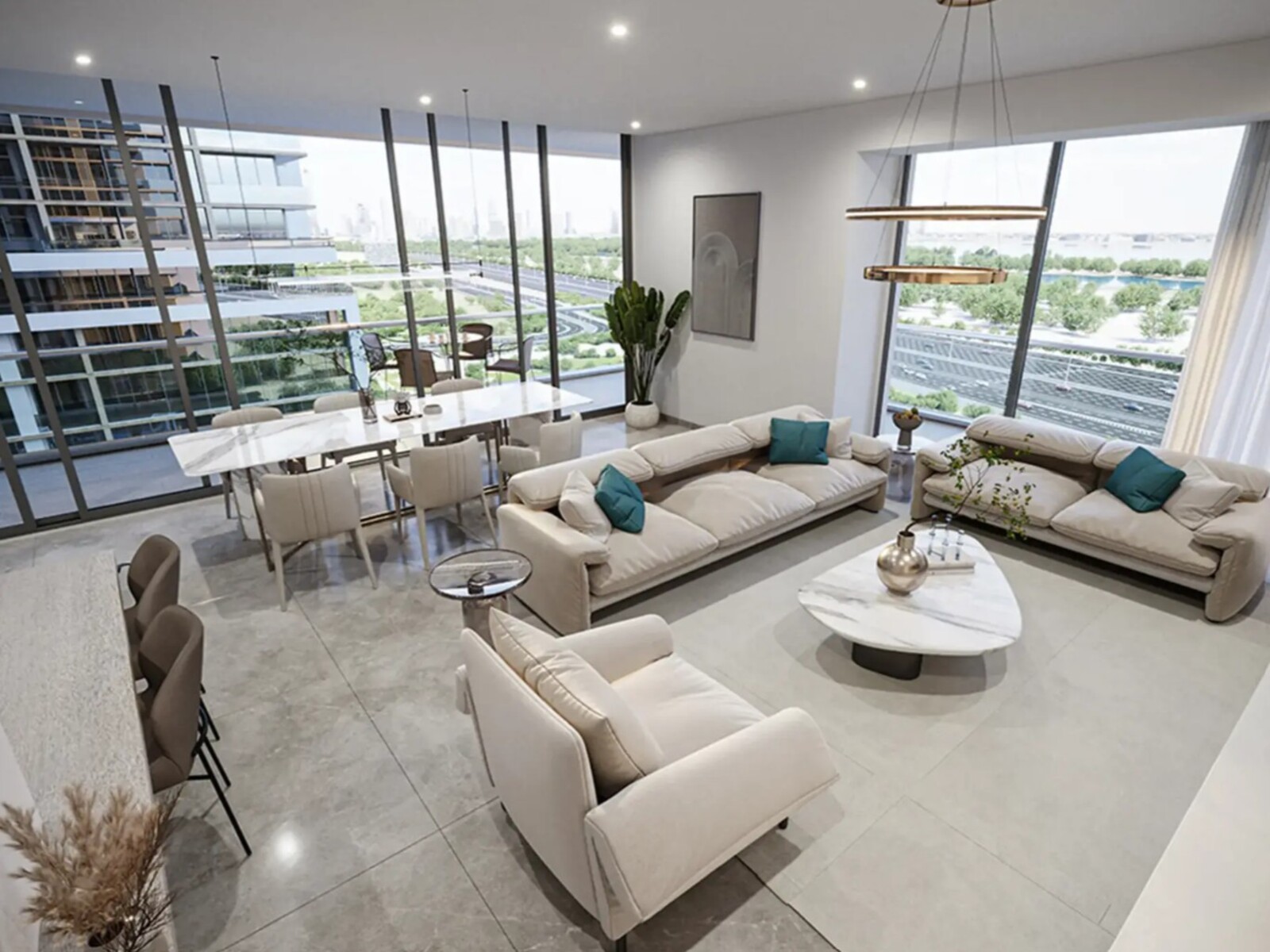 Elegant 1BR | Creek View | High Floor | Prime Tower | Sobha One Tower A