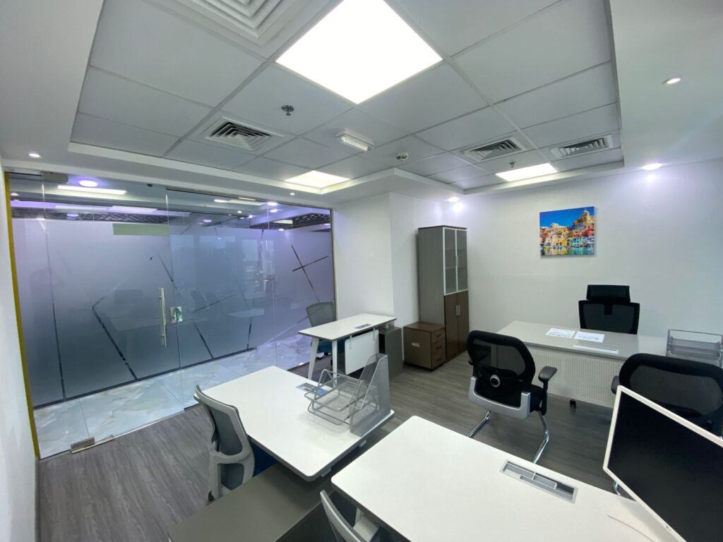 FURNISHED BUSINESS CENTER | FITTED | MULTIPLE UNIT | LATIFA TOWER