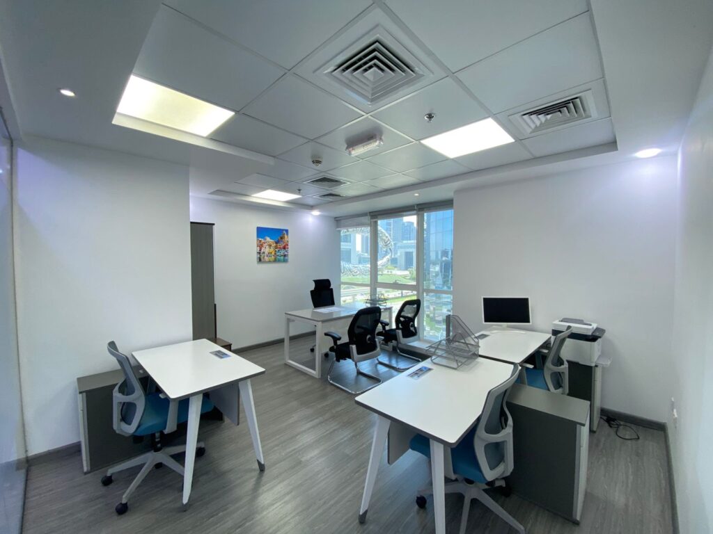 FURNISHED BUSINESS CENTER | FITTED | MULTIPLE UNIT | LATIFA TOWER