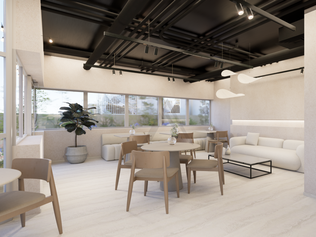 Luxury 1 BR | Corner Unit | Community View | Amaris Residence