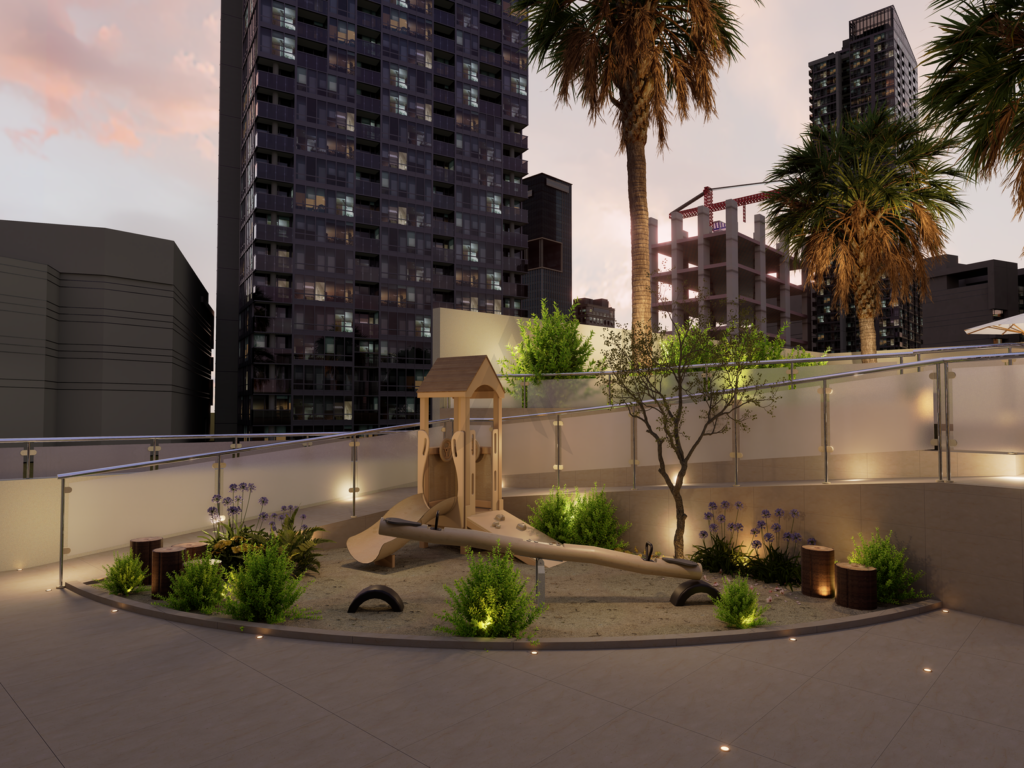 Luxury 1 BR | Corner Unit | Community View | Amaris Residence