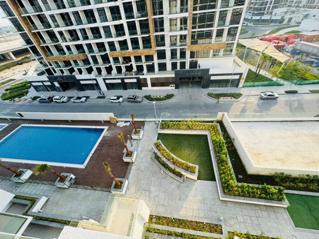 Modern 1 Bedroom | Mid-Floor | Pool View | Azizi Riviera 48